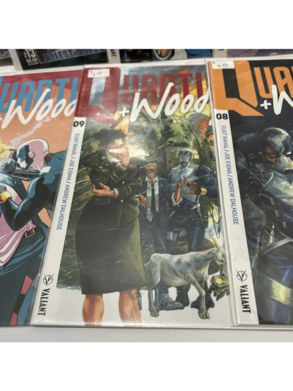 Quantum and Woody! 8-13 Lot SERIES VOL. 3 Valiant Kibblesmith Kano Comic Book